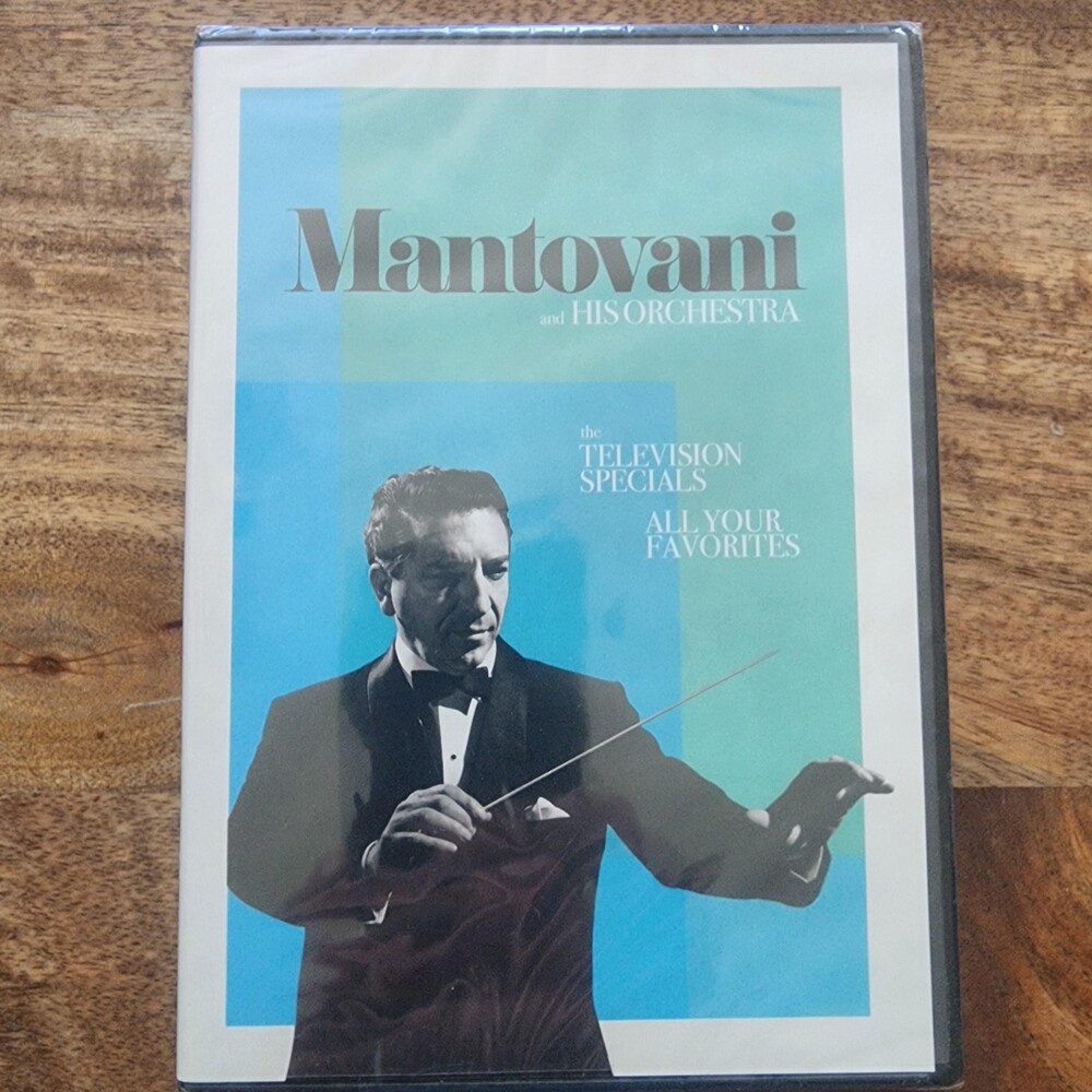 Mantovani And His Orchestra DVD Music TV Specials B&W FilmRise New Sealed